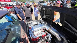 Texans react to our supercharged diesel '66 Chevy pickup