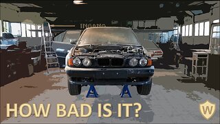 How bad is it? BMW E34 525i Restoration | PT2