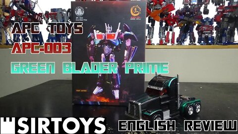 Video Review for APC Toys - APC-003 - Green Blader Prime (Nemesis)