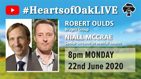 Livestream with Robert Oulds (Bruges Group) & Dr Niall McCrae PHD 22.6.20