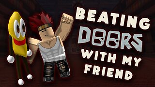 Dominating Roblox DOORS with a Friend