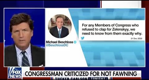 ICYMI: Tucker On Zelenskyy Visiting Washington And Speaking To Congress