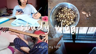Study vlog📚️ a day in my life , romanticing life and doing wired things