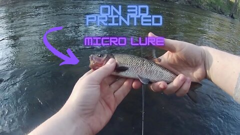 Fishing Trout Rivers with 3D Printed Micro Lures