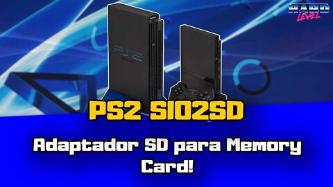 Novidade na área do PS2! SIO2SD! Adaptador de cartão SD para Memory Card!