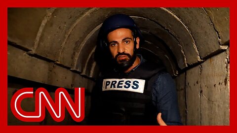 CNN goes into underground tunnel that IDF claims was under Gaza cemetery
