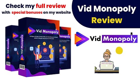 VidMonopoly Review - Legit Vid Monopoly App_$573/DAY with 15-sec videos! 🤑