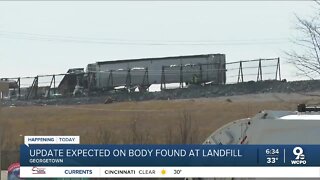 Update expected on body found at landfill in Brown County
