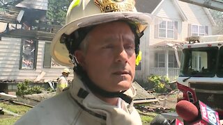 Cleveland firefighters give update on house explosion
