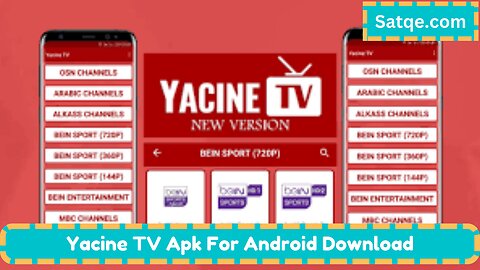 Yacine TV Apk For Android Download || Latest update 2022 FIFA Live Matches