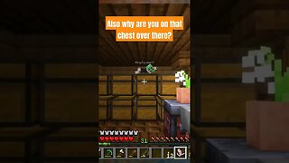 my very chest friend #minecraft