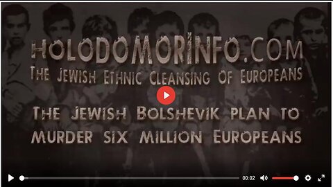 HOLODOMOR.com - The Jewish Plan to Murder Six Million Europeans