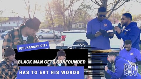 BLACK MAN GET CONFOUNDED| HAS TO EAT HIS WORDS