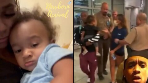 Slim Jxmmi's "BM" Kiara Goes Live With Their Son Aaquil After Neglect Claims! 😱