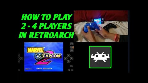 How to Play 2 - 4 Players in RETROARCH EMULATOR (multiplayer)