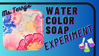 This 3-D Watercolor Floral Melt & Pour Soap is beautiful! Will you try it? #smallsoapchannel