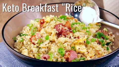 Keto Breakfast Rice | Low-Carb Morning Delight