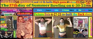 1950 games bowled become a better Straight/Hook ball bowler #160 with the Brooklyn Crusher 6-30-23