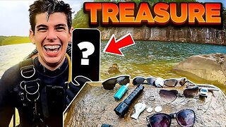 CLIFF Jumpers Create TREASURE Paradise For DIVERS!! (Insane Finds)