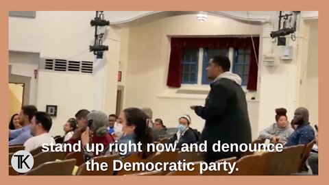 AOC Confronted by Two Shouting Protesters at Bronx Town Hall For Voting to Send Weapons to Ukraine