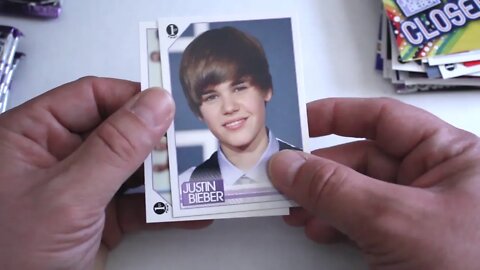 2011 Panini Justin Bieber Trading Card Preview & Box Break