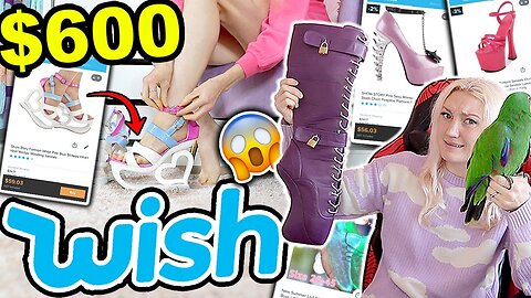 $600 WISH SHOE HAUL AND TRY ON 2021 | BUYING SHOES FROM WISH!!!