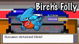 Pokemon Birch's Folly - Fan-made Game, new research assistant of Prof. Birch with some exciting news