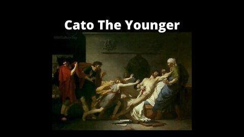 The Life Of Cato The Younger Part I