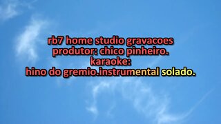 hino do grêmio karaoke playback instrumental solado