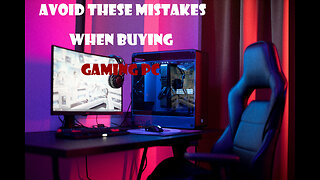 AVOID THESE MISTAKES WHEN BUYING GAMING PC!!!