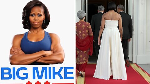Michelle (Michael) LaVaughn Robinson Obama - The TRANSGENDER First Lady (DECEPTICONS) - PART TWO