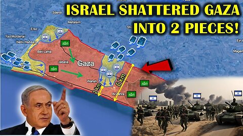 Day 26- Israeli Forces Breakthrough Hamas Defense & Shatter Gaza Strip into 2 Pieces - Israel At War