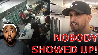 Oakland Shop Owner DEVASTATED After Police FAIL To Respond To Looting MOB RANSACKING His Store!