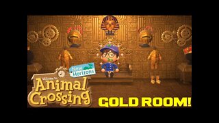 Animal Crossing: New Horizons - Gold Room! - Nintendo Switch Gameplay 😎Benjamillion