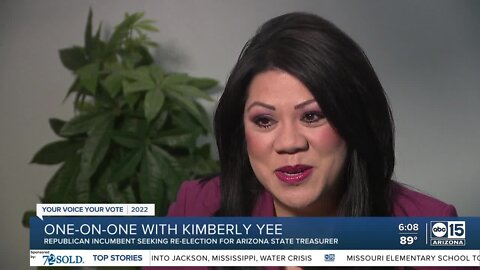 One-on-one with AZ Treasury candidate Kimberly Yee