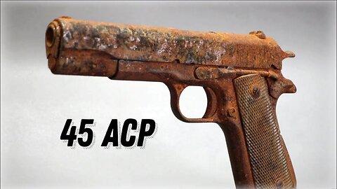 Gun Restoration, Colt M1911 U.S. ARMY 1914