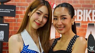 The girls of Bangkok Hot Rod and Custom Show