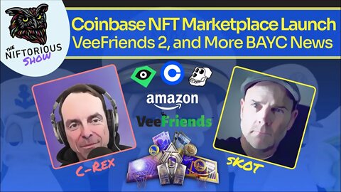 Coinbase NFT Marketplace Launch, VeeFriends 2, and More BAYC News - TWINN 34