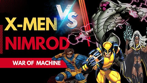 X-Men vs Nimrod | The Ultimate Test of Mutant Powers