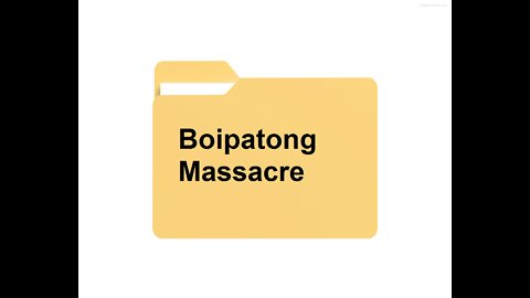 Boipatong Massacre 1992