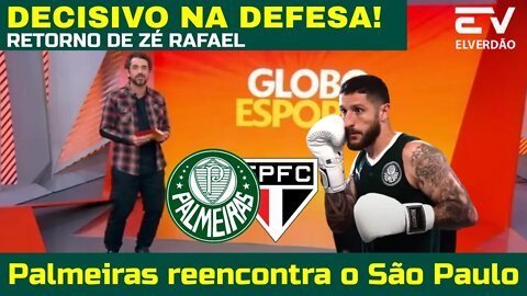 Palmeiras Prepara Retorno De Zé Rafael Veja o Impacto #palmeiras#globoesporte
