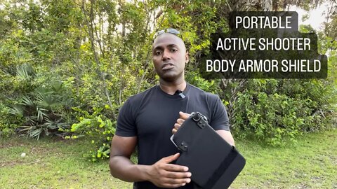 Portable Active Shooter Body Armor Protection For Police and Civilian EDC