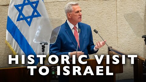 US House Speaker Kevin McCarthy Makes Historic Visit to Israel 5/02/2023