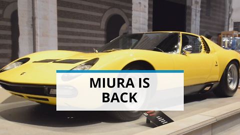 The return of a legend: Lamborghini Miura