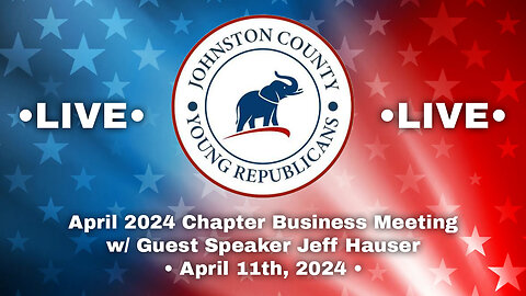 LIVE: April Chapter Meeting (with Guest Speaker Jeff Hauser)