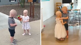 Friends Reunite Outside Hospital After Fighting Cancer Together