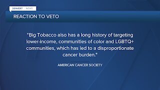 Denver City Council vote to override mayor's veto of a flavored tobacco ban fails