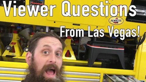 Viewer Automotive Questions ~ From Las Vegas