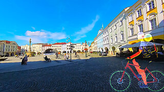 Велопутешествие в Новый Йичин Чехия Bicycle trip to Nový Jičín Czech Republic