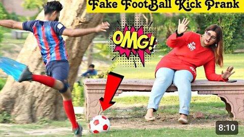 Fake Football kick Prank/That was AS English